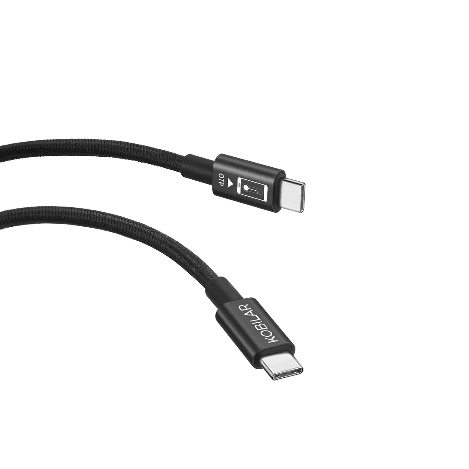 Cable USB-C a C PD 3.1 de 240 W, carga rápida de 48 V5 A, mini interruptor OTP, trenzado de nailon, compatible con S23S22S21, MacBookProAir, iPad,