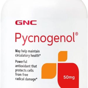 GNC Pycnogenol 50mg, 120 cápsulas, mantiene la salud circulatoria GNC Pycnogenol 50mg, 120 cápsulas, mantiene la salud circulatoria