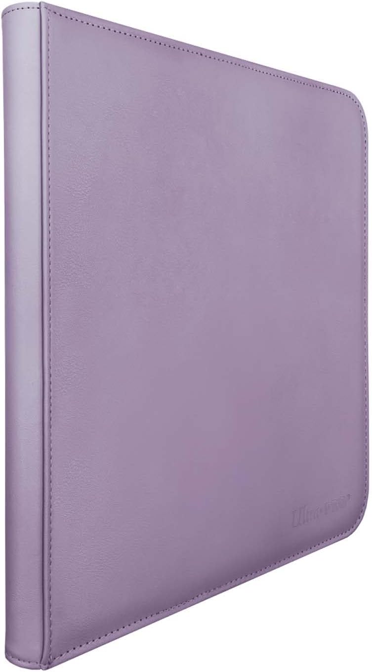 Ultra Pro E-15742 Ultra Pro-12 – Carpeta Pro con cremallera de bolsillo, color morado