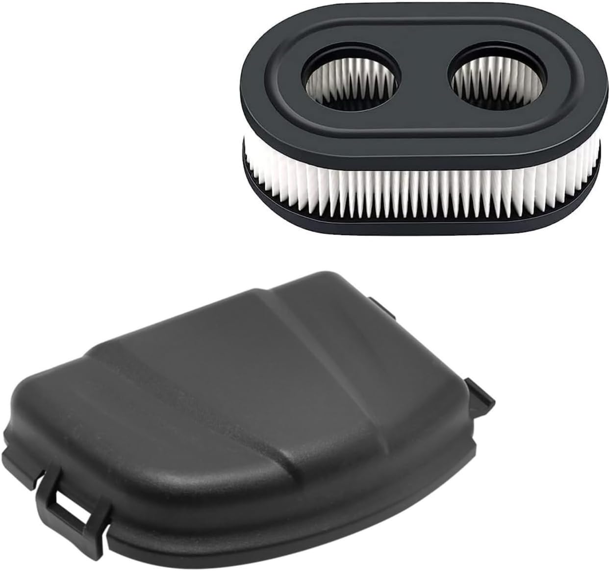 798452 593260 Filtro de aire con 595658 Reemplazo de la cubierta del limpiador de aire para cortacésped BS 103M02 104M02 104M05 09P700 093J02 550E