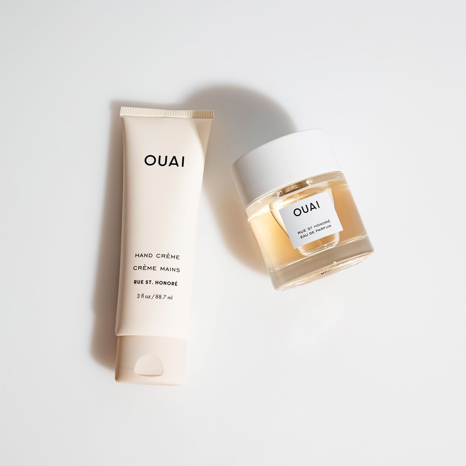 OUAI Rue St. Honore Eau de Parfum – Elegante perfume para mujer para el uso diario – Aroma floral fresco con notas de violeta, gardenia y delicados