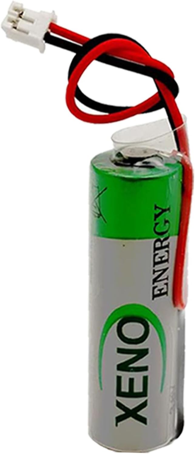 KraToz Reemplazo de batería de litio primaria AA de 3.6V 2400mAh XL-060F para XL-060F LS-14500 TL-2100 TL-4903 TL-5104 TL-5903 con enchufe blanco