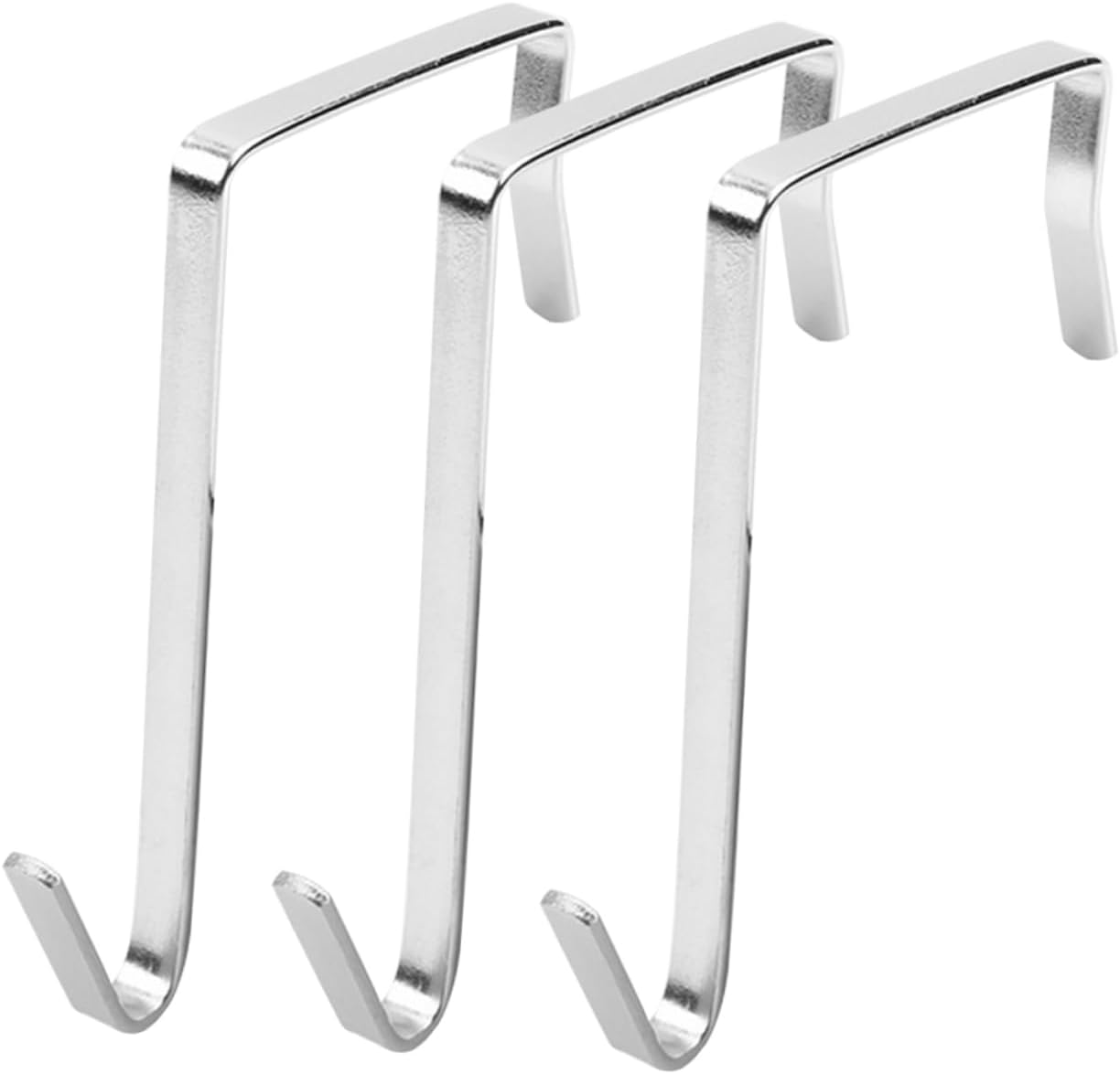 STOBAZA Ganchos de metal para colgar sobre la puerta, 30 ganchos de metal para colgar en forma de S, ganchos para colgar sombreros, ganchos para