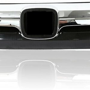 Rejilla de parachoques delantero para CRV CR-V EXEX-LLX Sport Utility 2007 2008 2009 2009 4 puertas, color negro con moldura cromada parte de Rejilla de parachoques delantero para CRV CR-V EXEX-LLX Sport Utility 2007 2008 2009 2009 4 puertas, color negro con moldura cromada parte de