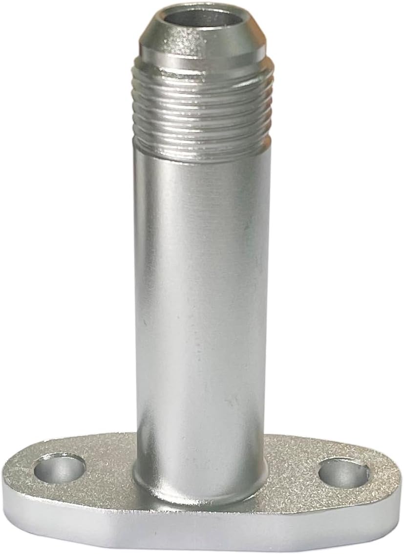 Junta de drenaje de aceite de turbina 10AN, adaptador de brida de turbocompresor para T3 T4 GT28 GT30 GT35 T25 Turbo cargador