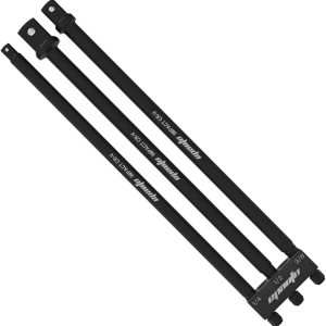 EPAuto Juego de adaptadores de enchufe de impacto de 12 pulgadas, CR-V, 3 piezas EPAuto Juego de adaptadores de enchufe de impacto de 12 pulgadas, CR-V, 3 piezas