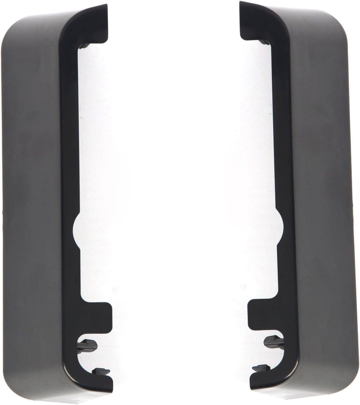 HIGH FLYING Para Toyota Prado FJ120 2003-2009 Accesorios de coche Top Roof Rack Rieles Cubierta media ABS Negro 2 unids