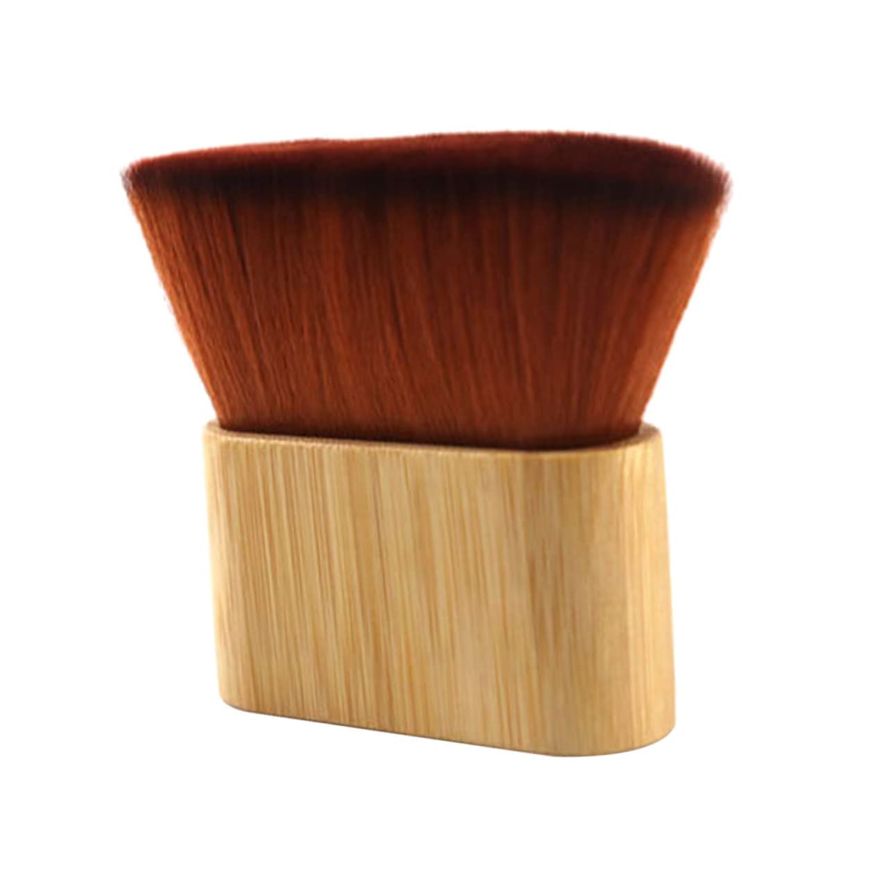 FOMIYES Cepillo de pelo para la cara, plumero de pelo suelto, plumero de cabeza, cepillo de peluquero suave, cepillo de afeitado para hombres,