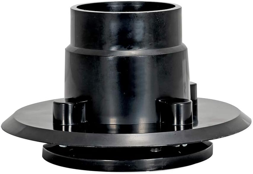 EZ-FLO Desagüe de piso y ducha ABS de perfil bajo de 2 pulgadas x 3 pulgadas, rejilla de acero inoxidable, 15342