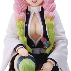 NINJAMO Mitsuri Kanroji Perching Figura arrodillada Hashira Reunión Anime Slayer Sowrdsman NINJAMO Mitsuri Kanroji Perching Figura arrodillada Hashira Reunión Anime Slayer Sowrdsman
