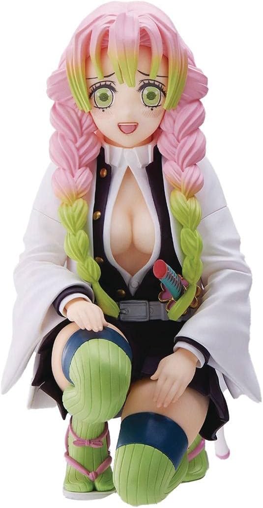 NINJAMO Mitsuri Kanroji Perching Figura arrodillada Hashira Reunión Anime Slayer Sowrdsman