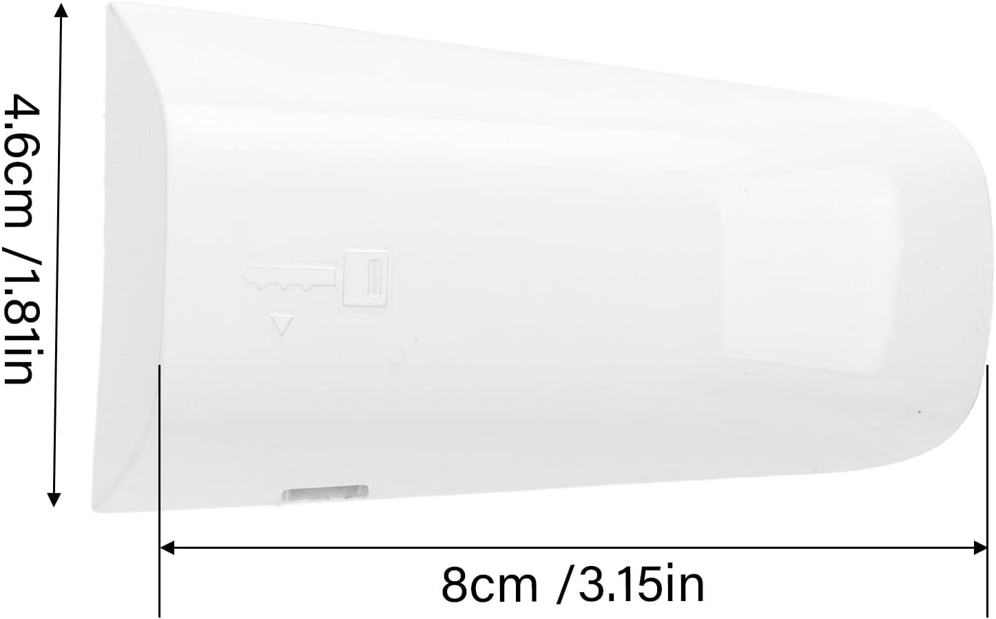 Acouto Tapa de manija de puerta de coche derecha, para Land Rover Range Rover Evoque 20112019 cubierta de manija de puerta de coche blanca LR048299