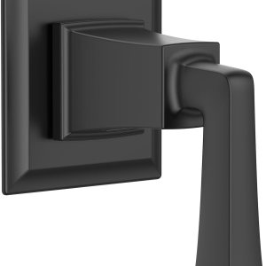 American Standard T455430.243 Town Square S – Moldura de válvula desviadora, negro mate American Standard T455430.243 Town Square S – Moldura de válvula desviadora, negro mate