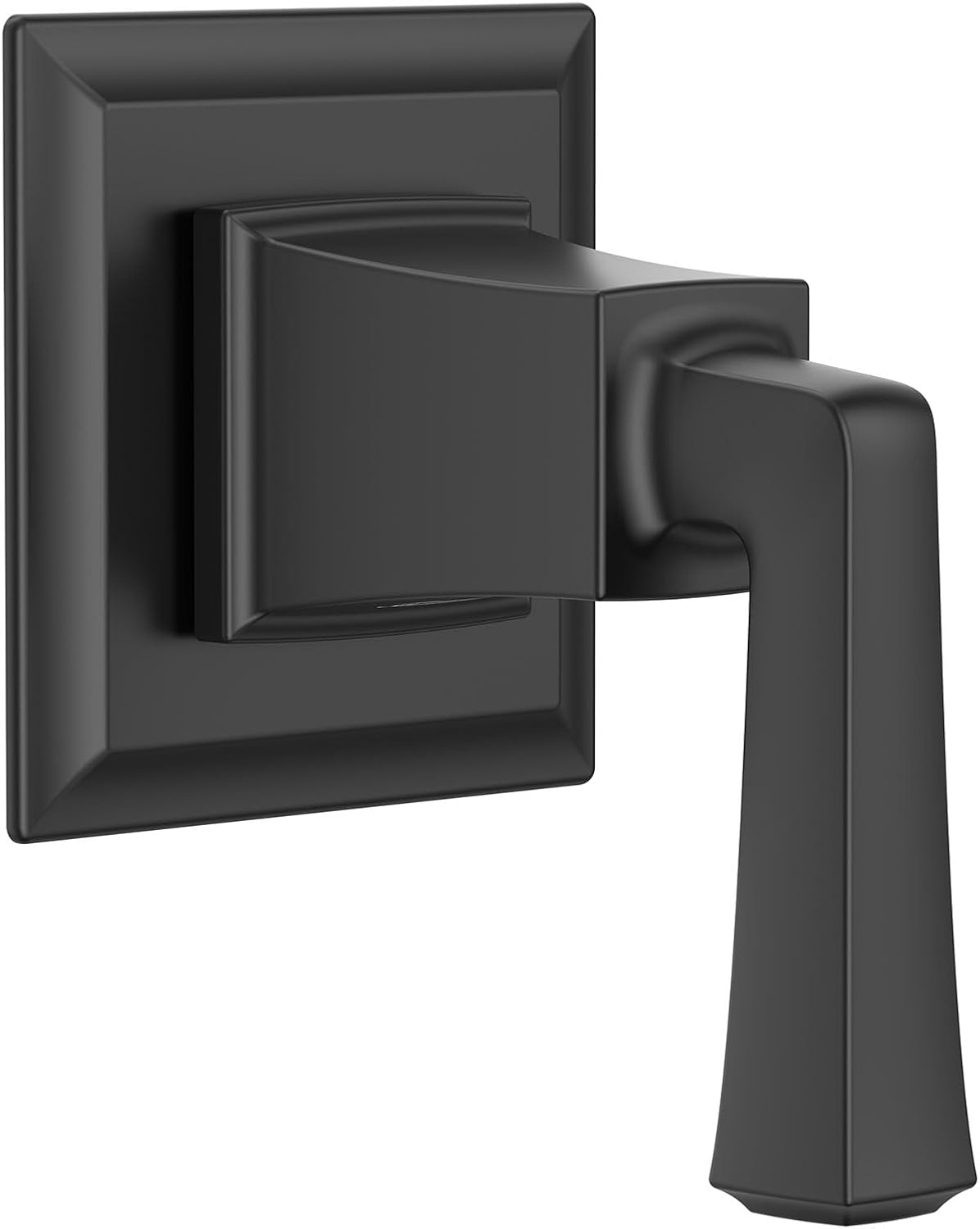 American Standard T455430.243 Town Square S – Moldura de válvula desviadora, negro mate