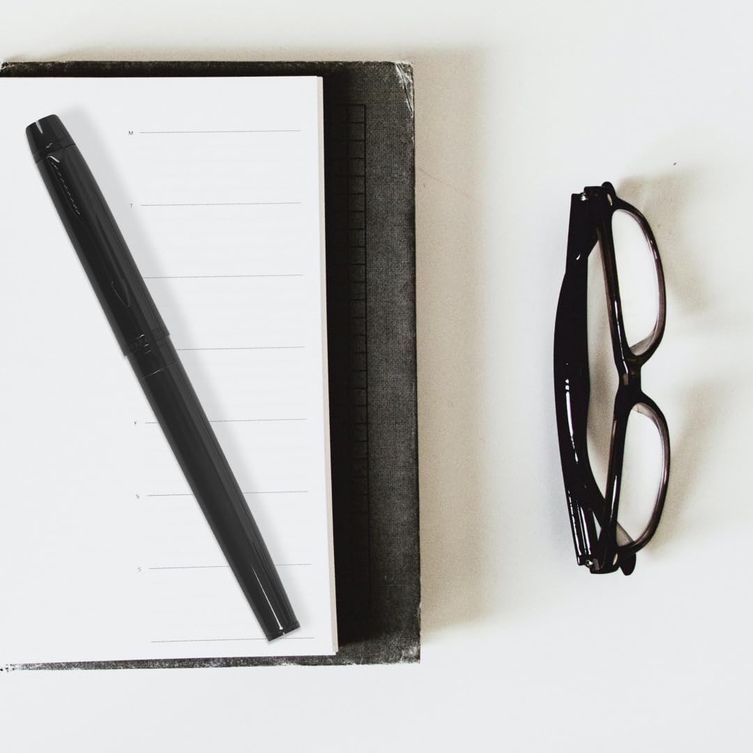 Parker Odyssey Laque – Bolígrafo de bola enrollable con acabado de metal negro, opción sofisticada para profesionales de oficina, estudiantes