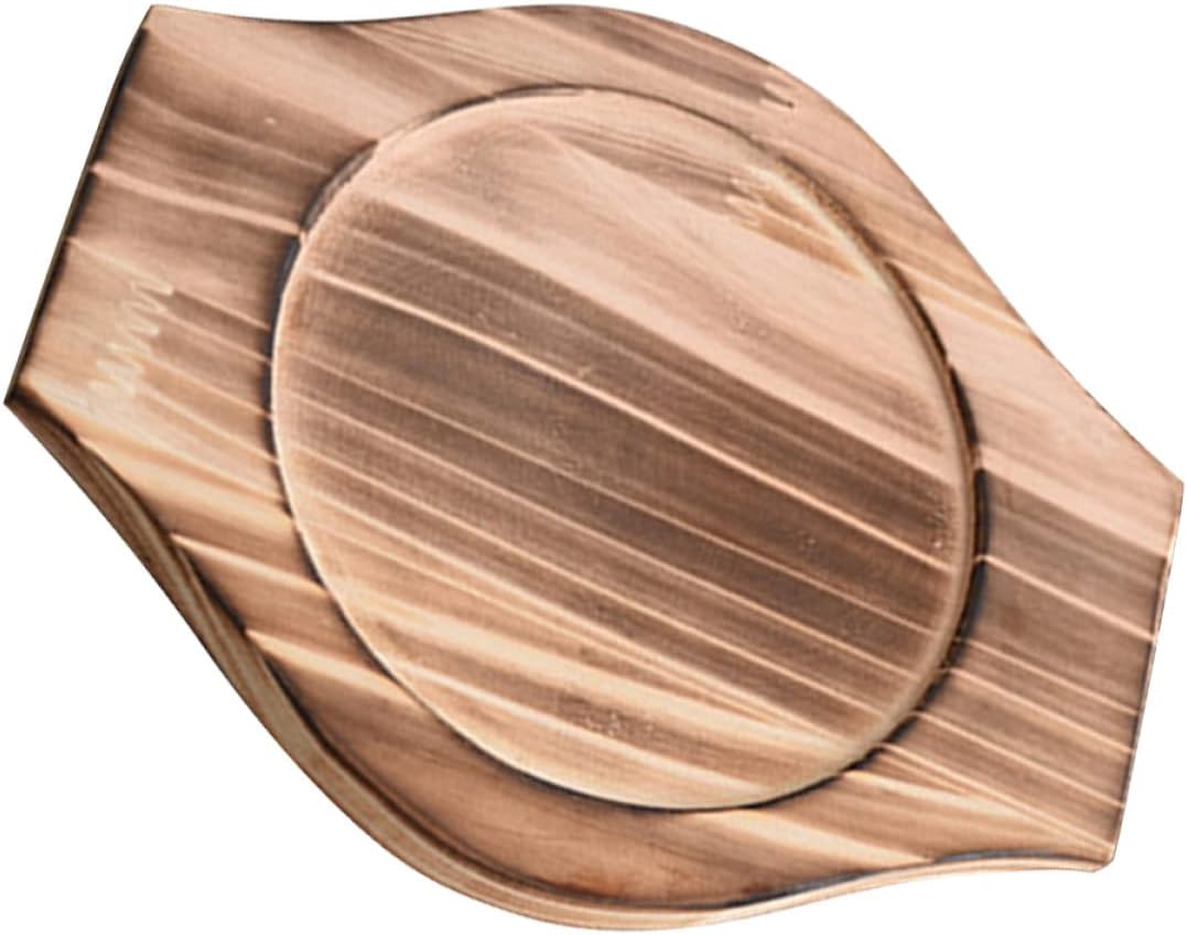 BESTonZON Bandeja decorativa, bandeja decorativa, soporte de escritorio, 2 piezas de salvamanteles de madera para cuenco base de madera, cuenco