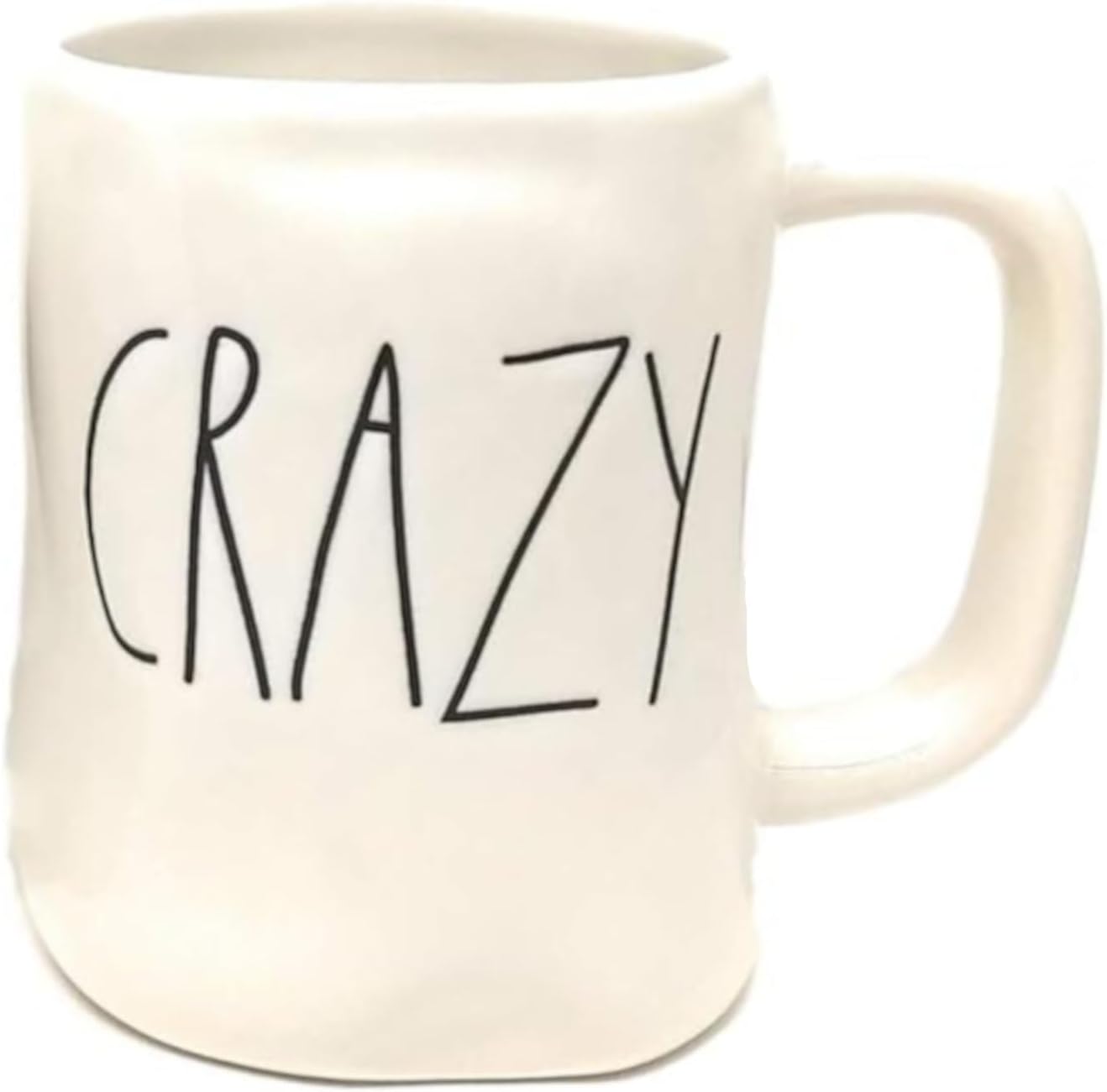 Rae Dunn by Magenta Taza de café de cerámica CRAZY