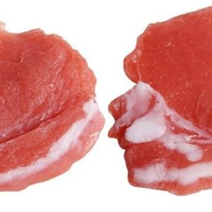 Cabilock 2 unids carne falsa simulación de cerdo modelo de comida decoración carnes frescas modelo artesanal para exhibición de gabinete Cabilock 2 unids carne falsa simulación de cerdo modelo de comida decoración carnes frescas modelo artesanal para exhibición de gabinete