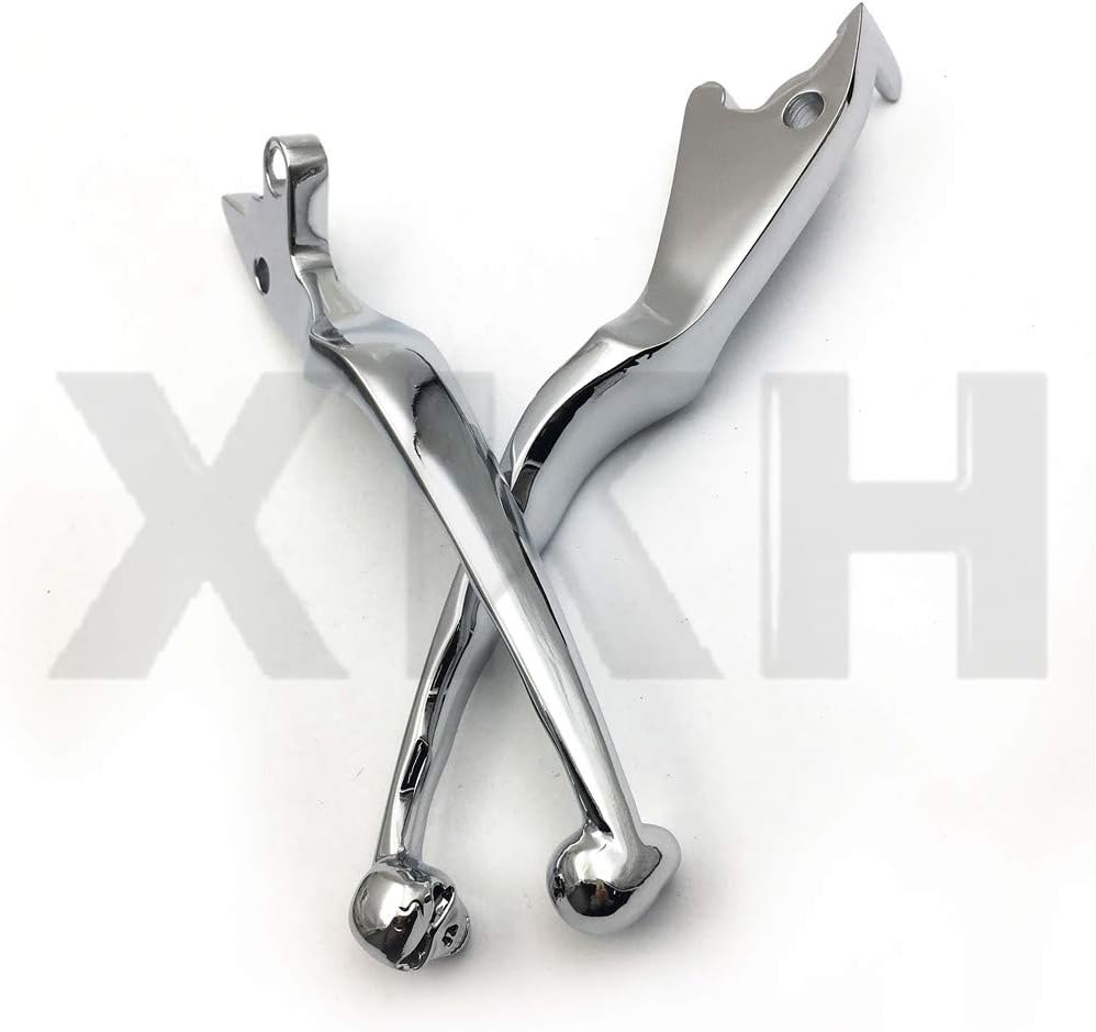 SMT-Cromado Embrague De Freno Cráneo Palancas De Mano Compatible Con Suzuki Intruder 800 1400 1500 B00RUEB440