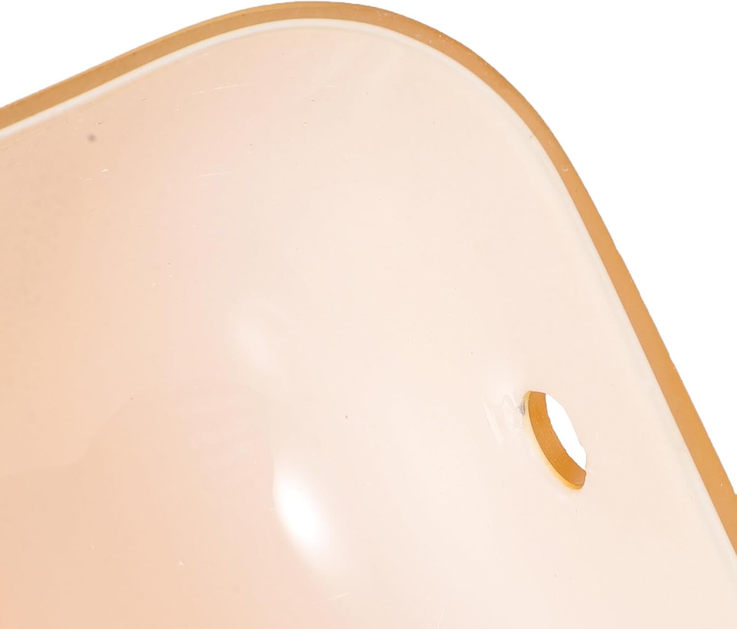 Uonlytech Reemplazo de pantalla de cristal naranja para lámpara de escritorio, pantalla de escritorio de banqueros, pantalla de vidrio para lámpara