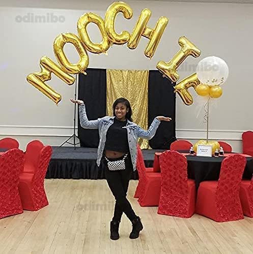 Globos dorados grandes de 40 pulgadas con la letra A de helio, globo dorado de Mylar para decoración de fiestas de cumpleaños, palabra personalizada