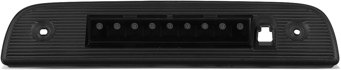 DNA MOTORING 3BL-DNIT07-LED-BK-SM Luz de freno LED de tercera cola con carcasa negra compatible con Dodge Nitro 07-12