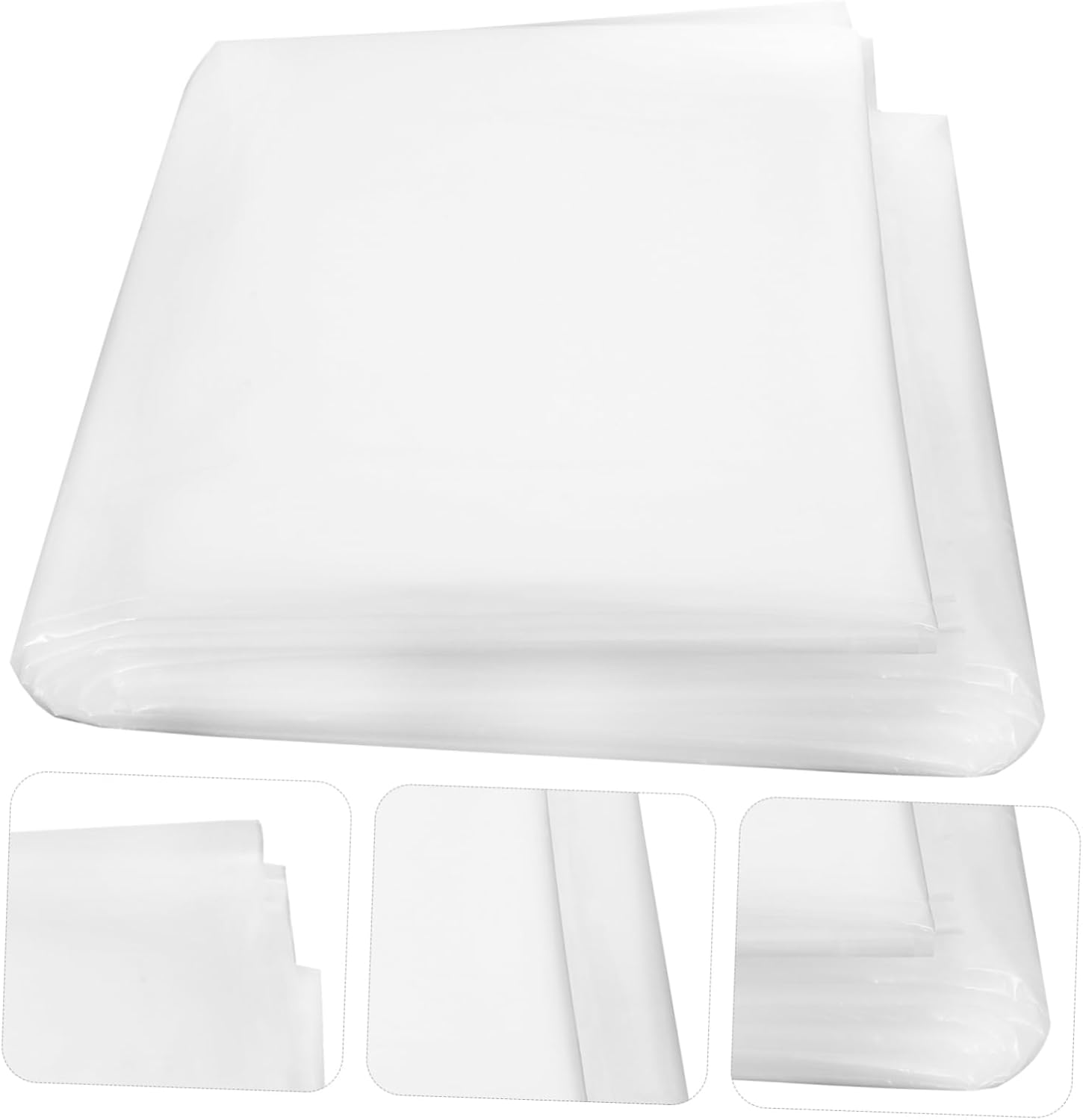 ARTIBETTER Funda de plástico para sofá, 2 piezas, para exteriores, para almacenamiento de cojines para exteriores, bolsas de mudanza extra grandes,