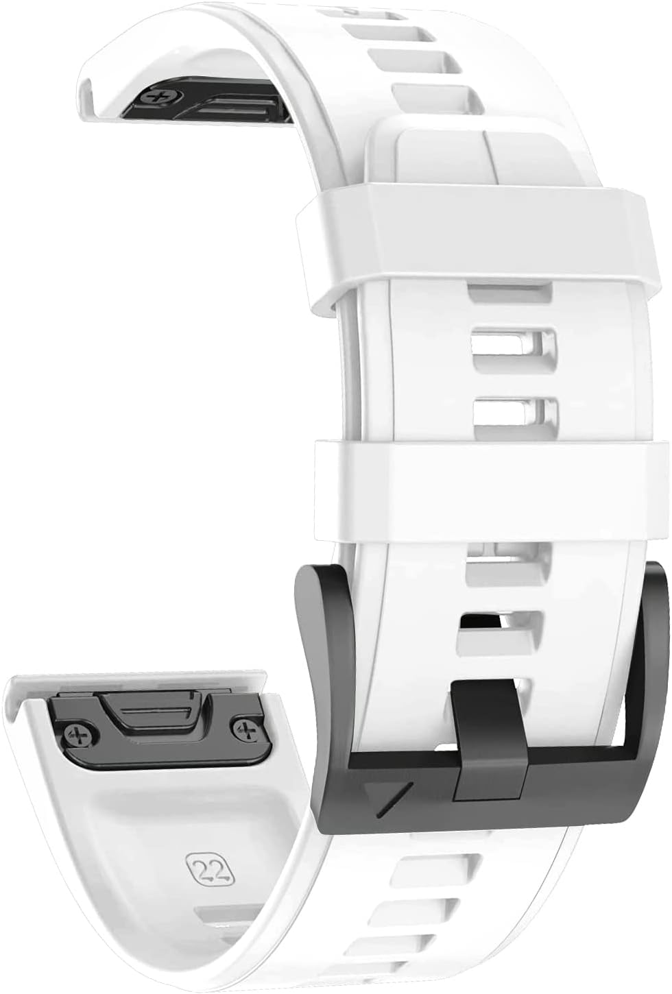 hellosy Compatible con Garmin Fenix 5 BandFenix 6 Band, 0.866in Quickfit Correa de reloj de repuesto para Garmin 935945InstanctFenix 7Approach