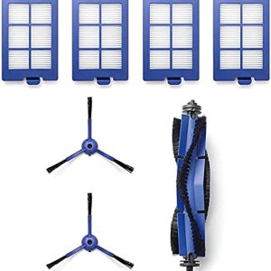 Kit de filtro de cepillo lateral para Eufy Robot Vacuum X8 Serie, Partes de filtro de cepillo lateral para aspiradora, piezas de repuesto de Kit de filtro de cepillo lateral para Eufy Robot Vacuum X8 Serie, Partes de filtro de cepillo lateral para aspiradora, piezas de repuesto de