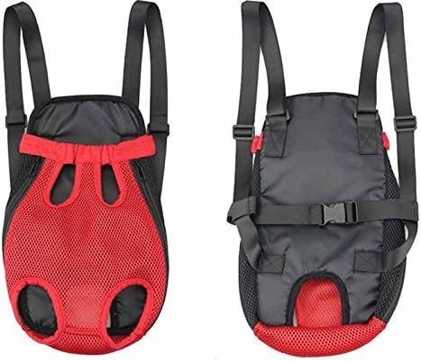 yelesley Mochila transportadora para perros y mascotas, malla de camuflaje, productos de viaje al aire libre, bolsas transpirables con asa de hombro