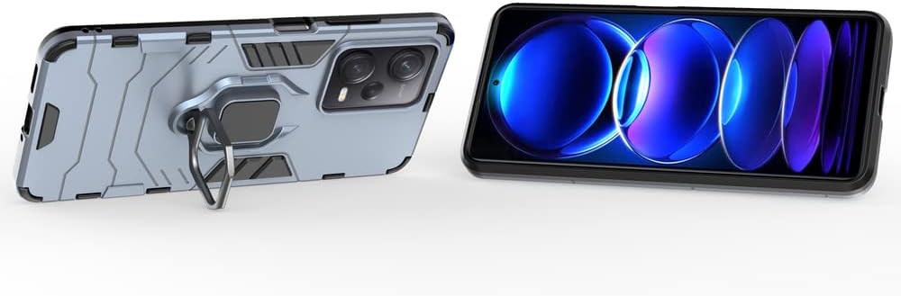 Funda para Xiaomi Redmi Note 12 Pro 5G Caso,Funda de soporte para Xiaomi Redmi Note 12 Pro 5G Case Azul