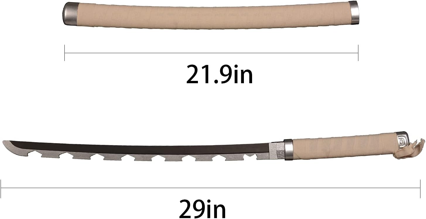 SV Anime Demon Slayer – Espada Katana decorativa coleccionable de 31 pulgadas, para regalo, varios estilos disponibles