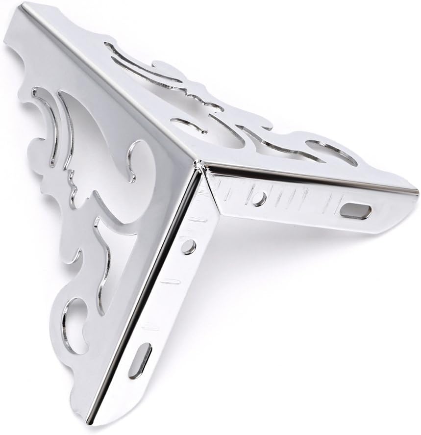 OwnMy 4 patas de metal para muebles, patas modernas para sofá para reparación y restauración de tocador, armario, mesa de té, estantes de encimera,