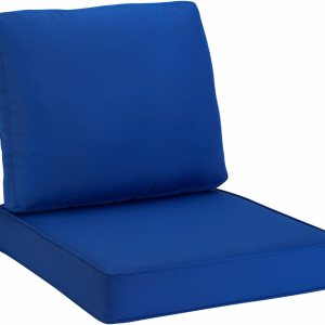 Juego de cojines para sillas de patio, cojines de asiento para exteriores de 24 x 24 pulgadas, cojines de patio para muebles de exterior Juego de cojines para sillas de patio, cojines de asiento para exteriores de 24 x 24 pulgadas, cojines de patio para muebles de exterior