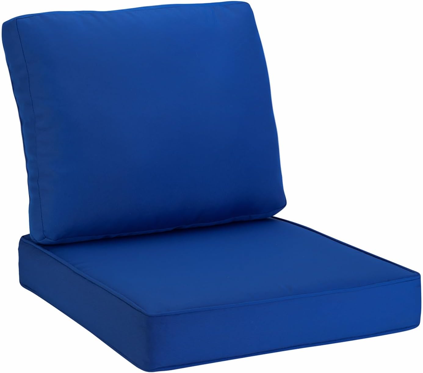 Juego de cojines para sillas de patio, cojines de asiento para exteriores de 24 x 24 pulgadas, cojines de patio para muebles de exterior