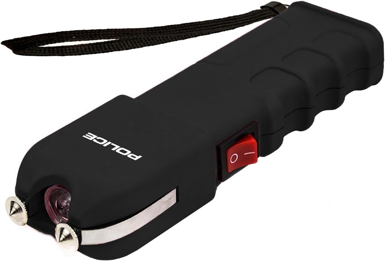 Police Stun Gun Burn Pepper Spray Combo – 928 Negro