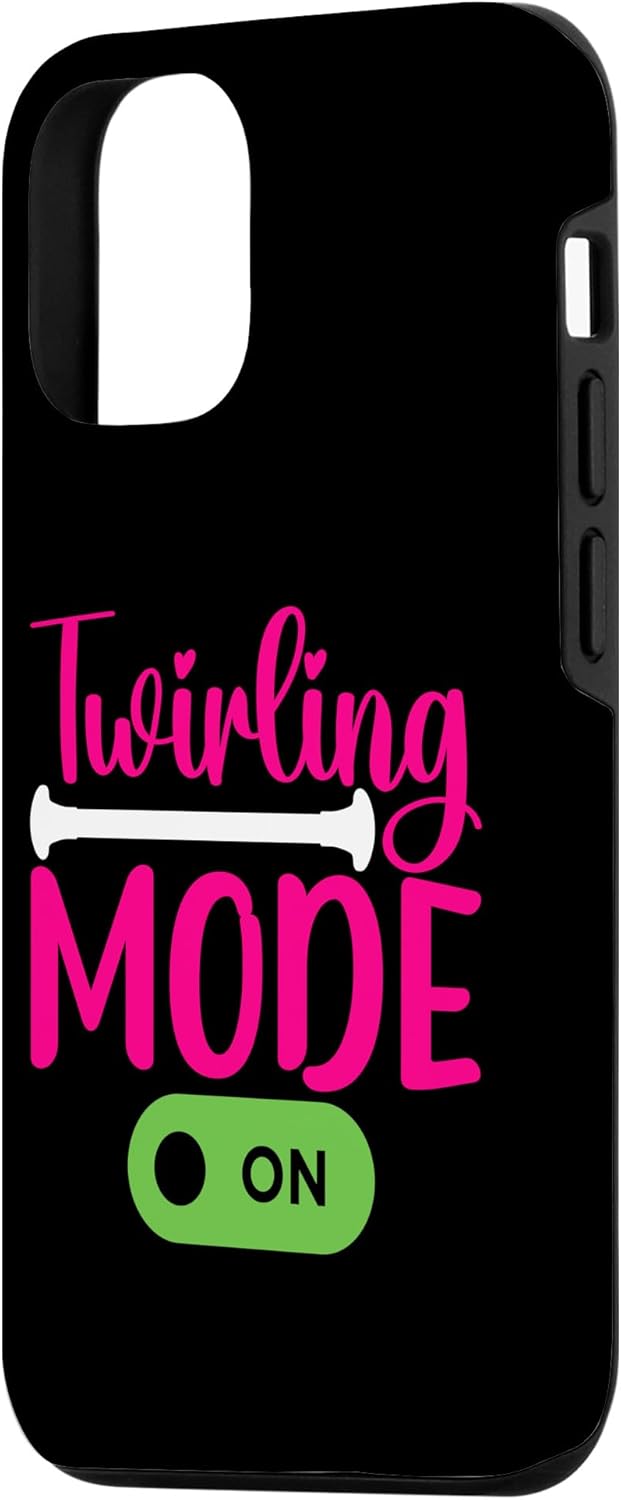 iPhone 14 Baton Twirling Outfit Majorette Baton Twirler Gifts Case