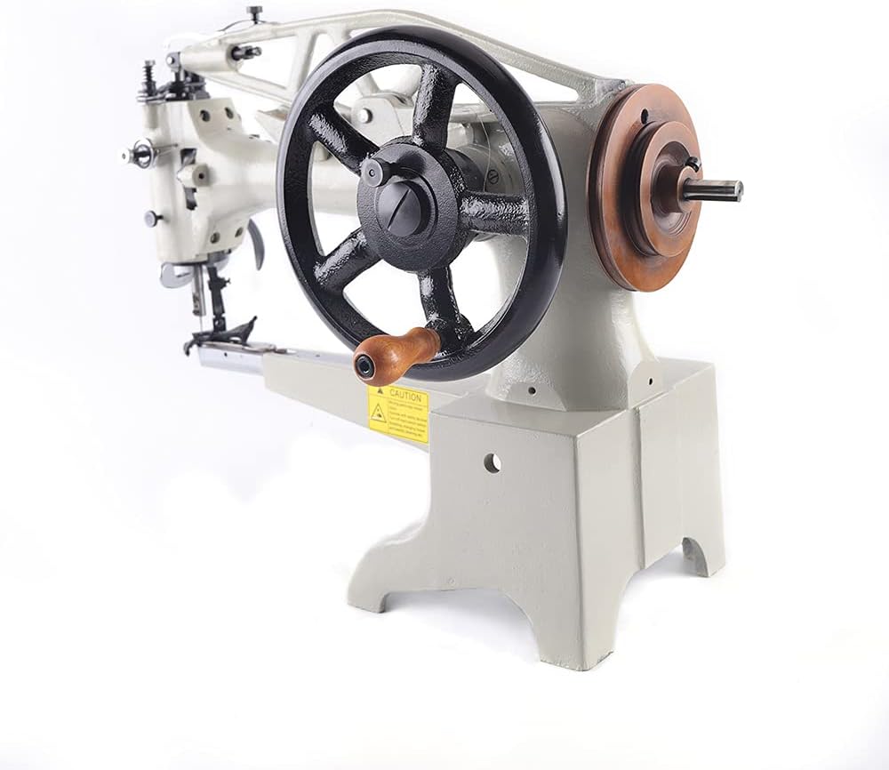 Máquina de coser para zapatos de cuero, máquina de coser manual de bricolaje, máquina de coser comercial de cuero resistente, máquina de coser de
