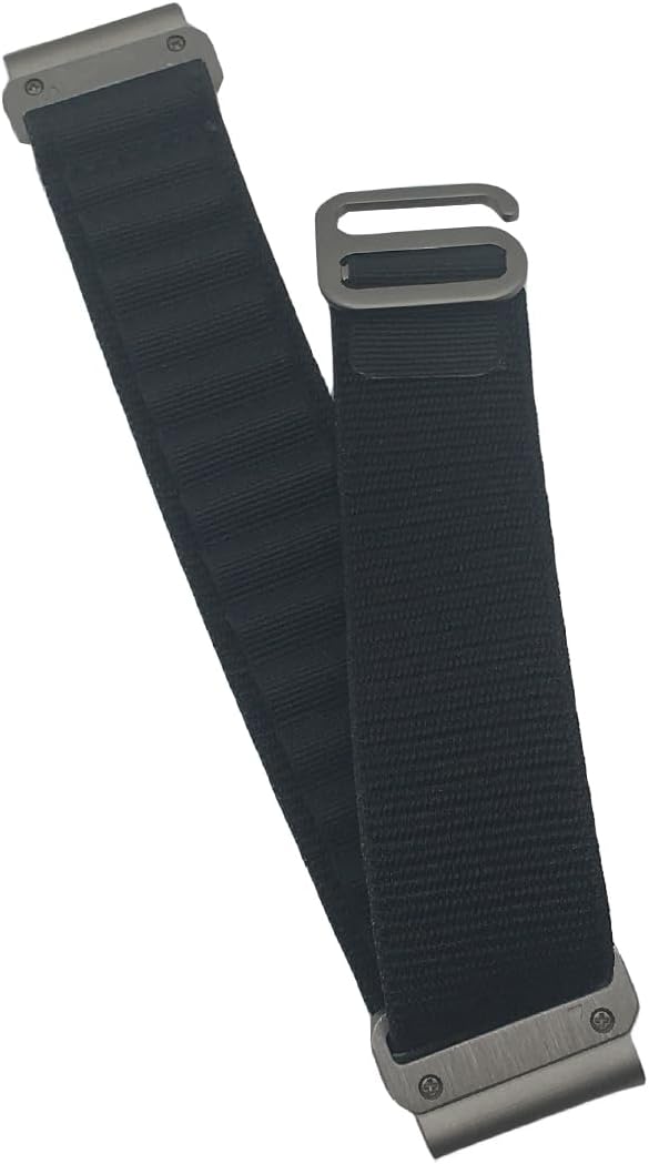 Correa de nailon premium de 0.866 in para Garmin Forerunner 945, Fenix 5, 6, 7 Smartwatch – Alpine Loop