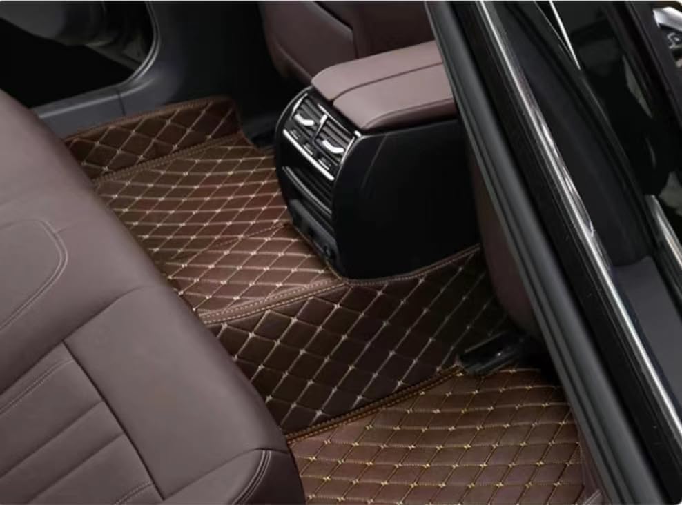 Tapetes para piso de automóvil para el 96 % de los modelos de automóviles de lujo, para todo tipo de clima, impermeables, antideslizantes, cobertura