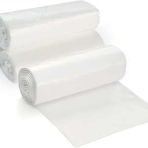 ProCure Revestimientos transparentes para botes de basura de 7 a 10 galones, 100 unidades, pequeños y medianos, alta densidad, delgados, ligeros, 8 ProCure Revestimientos transparentes para botes de basura de 7 a 10 galones, 100 unidades, pequeños y medianos, alta densidad, delgados, ligeros, 8