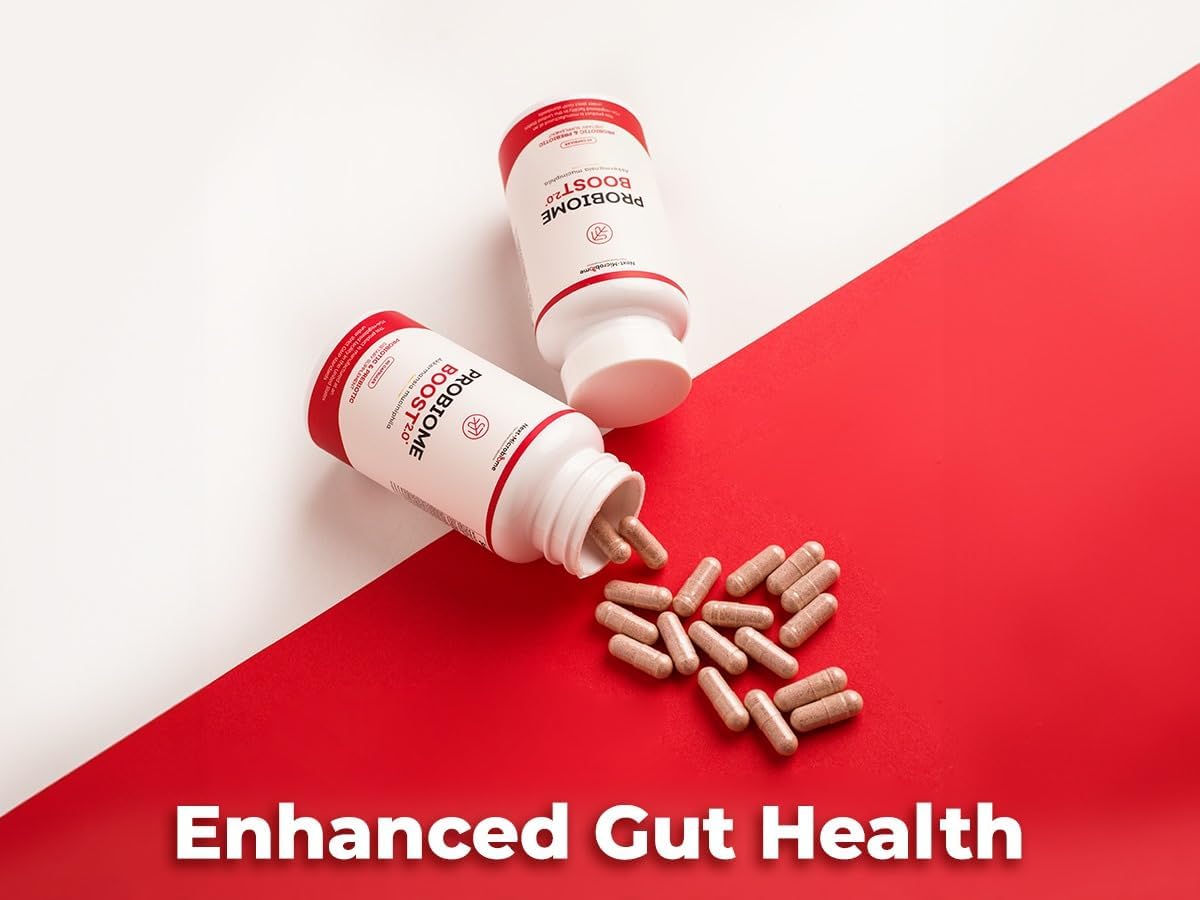 NEXT-MICROBIOME Probiome-Boost 2.0 con Akkermansia muciniphila 60 cápsulas combinadas con probióticos y prebióticos