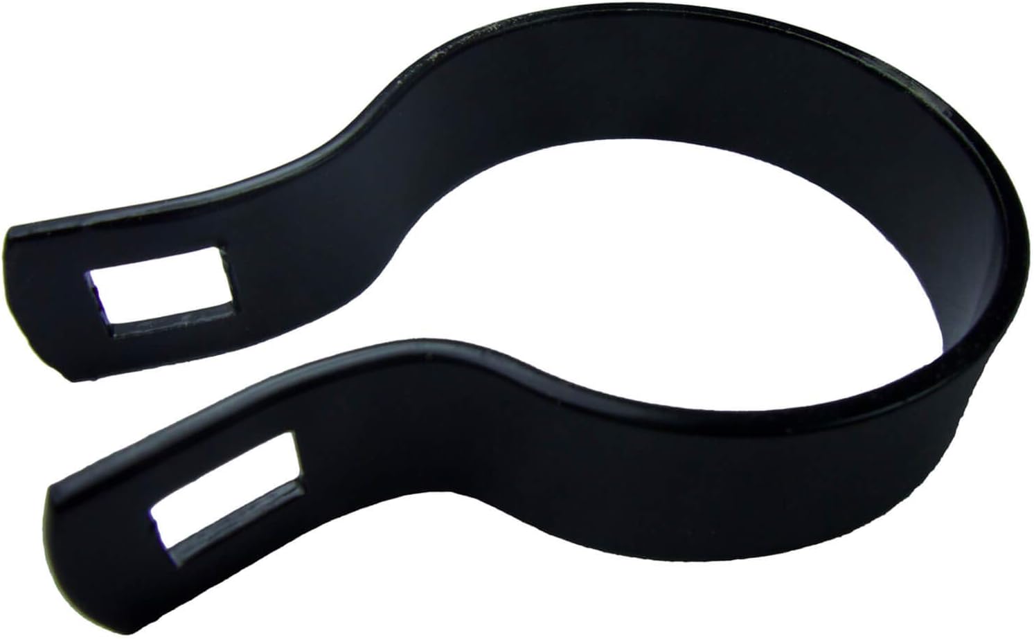 Jake Sales Banda de soporte de 1-78 pulgadas para valla de eslabones de cadena, uso para postes de diámetro exterior de 1-78 pulgadas – Banda de