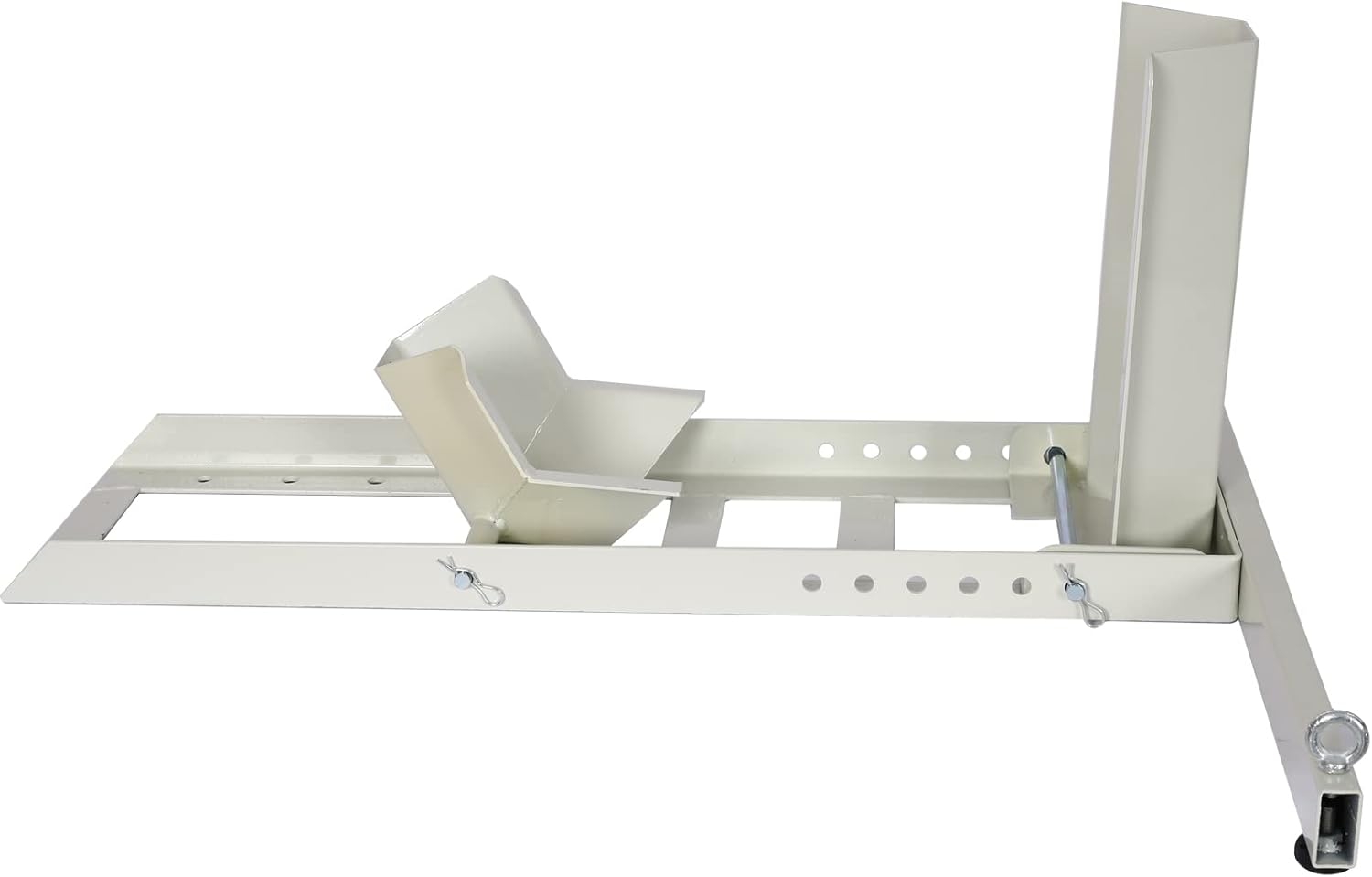 Soporte de motocicleta de 1800 libras de capacidad, soporte ajustable resistente con 4 juegos de amarres