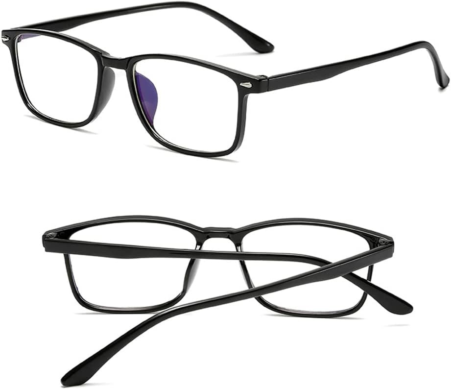 2PRS TR90 – Lentes de miopía con bloqueo UV y bloqueo UV de 1.00 a -4.00 de fuerza para hombres y mujeres