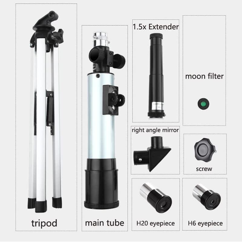 Telescopio para adultos y niños, telescopio astronómico HD 90x para principiantes, ocular de 0.276 pulgadas, fácil de usar para principiantes y