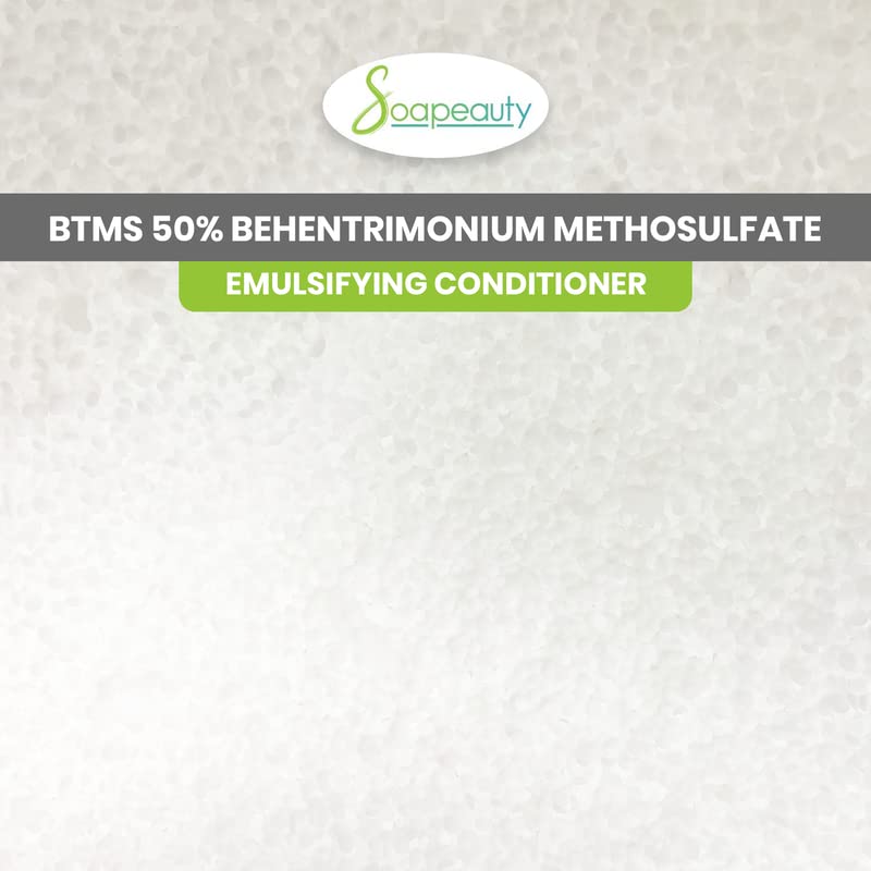 2 OZ BTMS 50 emulsionante acondicionador derivado de aceite de colza y consta de metosulfato de behentrimonio, alcohol cetílico y butilenglicol.
