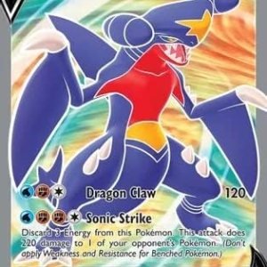 Garchomp V – 178189 – Arte completo Ultra Raro – Espada y escudo – Resplandor astral Garchomp V – 178189 – Arte completo Ultra Raro – Espada y escudo – Resplandor astral