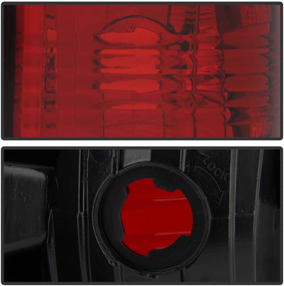 ACANII – Para modelo incandescente de fábrica 2009-2018 Dodge Ram 1500 2500 3500 luces traseras montaje de lámpara de freno izquierda+derecha