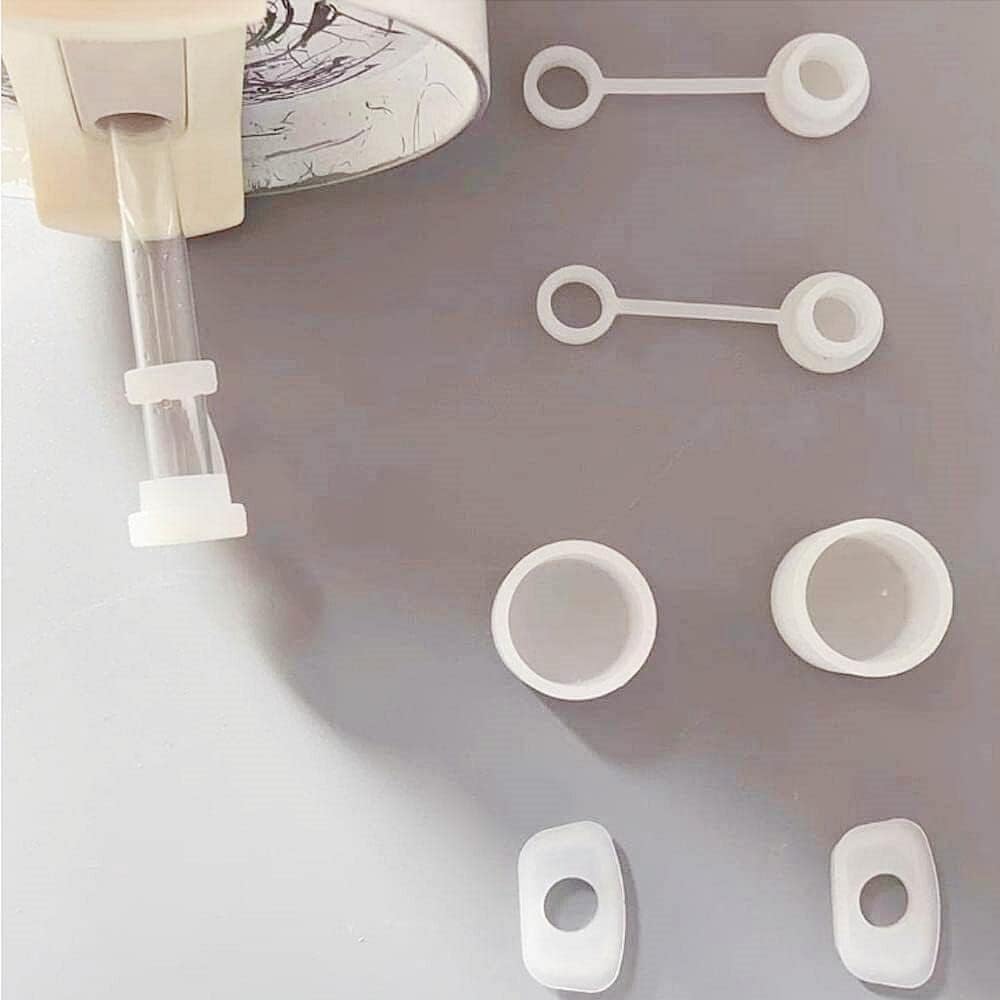 Juego de 3 tapones de silicona a prueba de derrames 2023, compatibles con Stanley Cup 1.0 de 40 onzas30 onzas, accesorios para vasos con 2 tapas